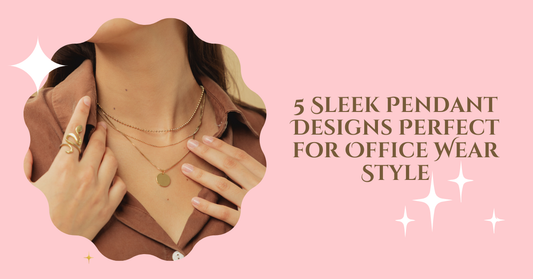 5 Sleek Pendant Designs Perfect for Office Wear Style