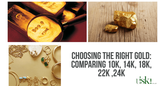 Choosing the Right Gold: Comparing 10K, 14K, 18K, 22K ,24K - iskiuski.com