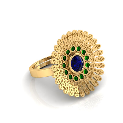 The Rudra Silver Toe Rings