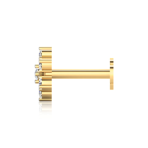 Hyacinth Silver Nose Screw