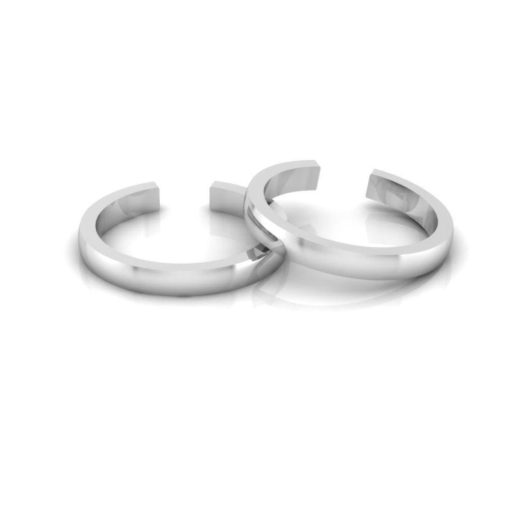 The Gini Silver Toe Rings – iskiuski.com